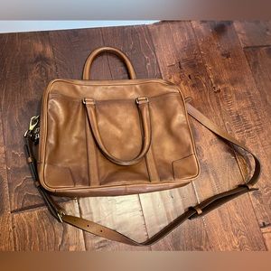 Authentic Vintage Coach Leather Briefcase